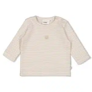 Longsleeve rib met streep - Honey Bear