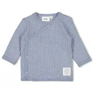 Overslagshirt rib - Blue Ocean