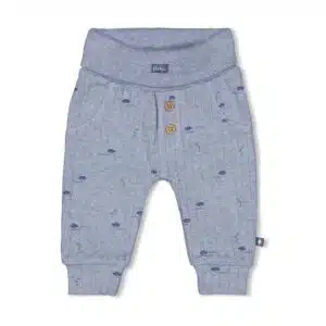 Broek rib AOP - Blue Ocean