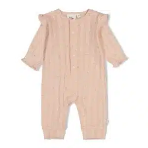 Pak pointelle rib AOP - Delicate Flower