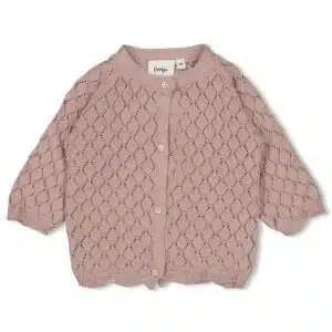 Vestje gebreid - Delicate Flower