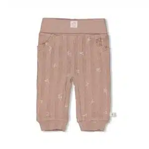 Broek pointelle rib AOP - Delicate Flower