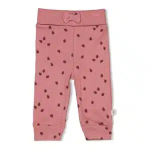 Broek ajour rib AOP - Ladybug