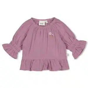Longsleeve ruches mousseline - Flower Ranch