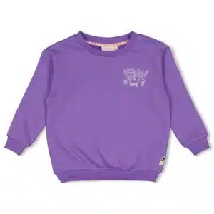 Sweater met backprint - Rolling into Spring