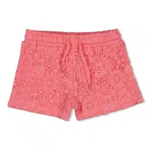 Short met crochetdetail - Salsa Sunset