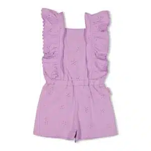 Jumpsuit kort broderie anglaise - Lazy Lagoon