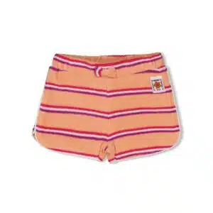 Short streep badstof - Love Peace Aloha