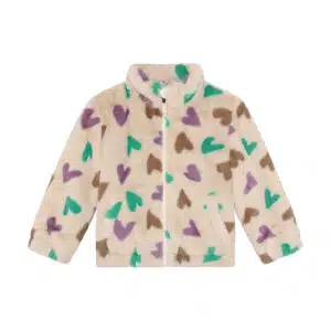 Teddy Jacket Hearts