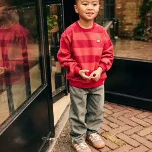 Oversized Sweater Big Stripe