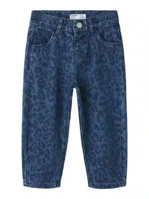 NMFBELLA LEO MOM JEANS 3344 ZA denim blue