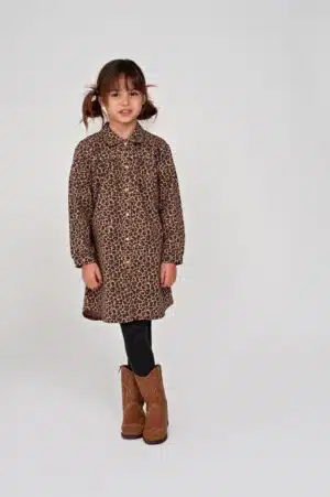 Denim jurk AOP - City Chic