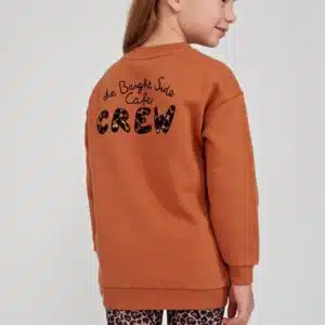 Sweater met backprint relaxed fit - City Chic