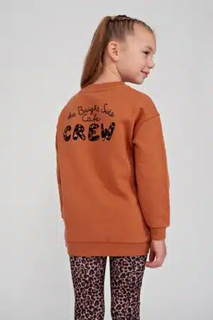 Sweater met backprint relaxed fit - City Chic