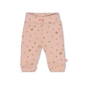 Broek pointelle rib AOP - Fall in Love