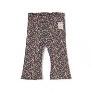 Flare broek rib AOP - Afternoon Tea