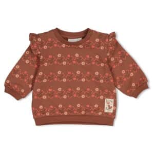 Sweater AOP relaxed fit - Forest Garden