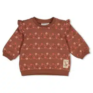 Sweater AOP relaxed fit - Forest Garden