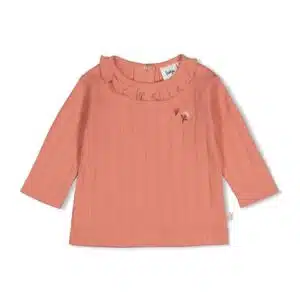 Longsleeve pointelle rib - Forest Garden