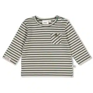 Longsleeve rib met streep - Wiggle and Waddle