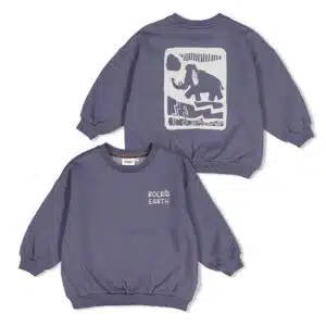 Sweater met backprint oversized - Rock the Earth