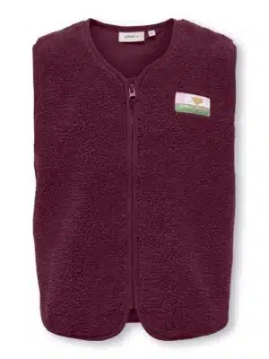 KOGBABY LIFE TEDDY ZIP VEST FR PNT